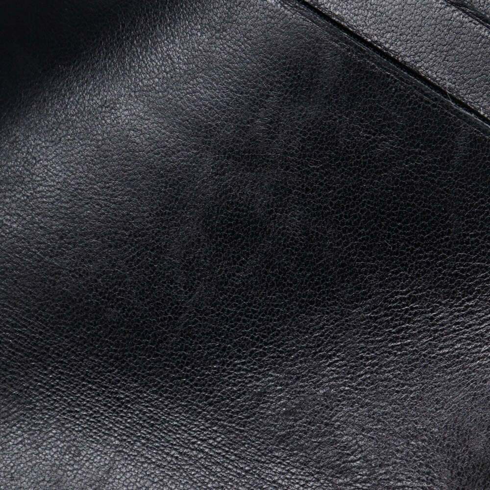CHANEL Authentic Black Leather Wallet - Picture 12 of 14